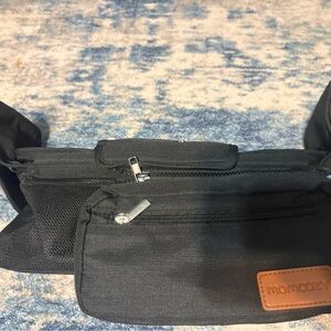 Black Hands-Free Diaper/Waist Bag for Men